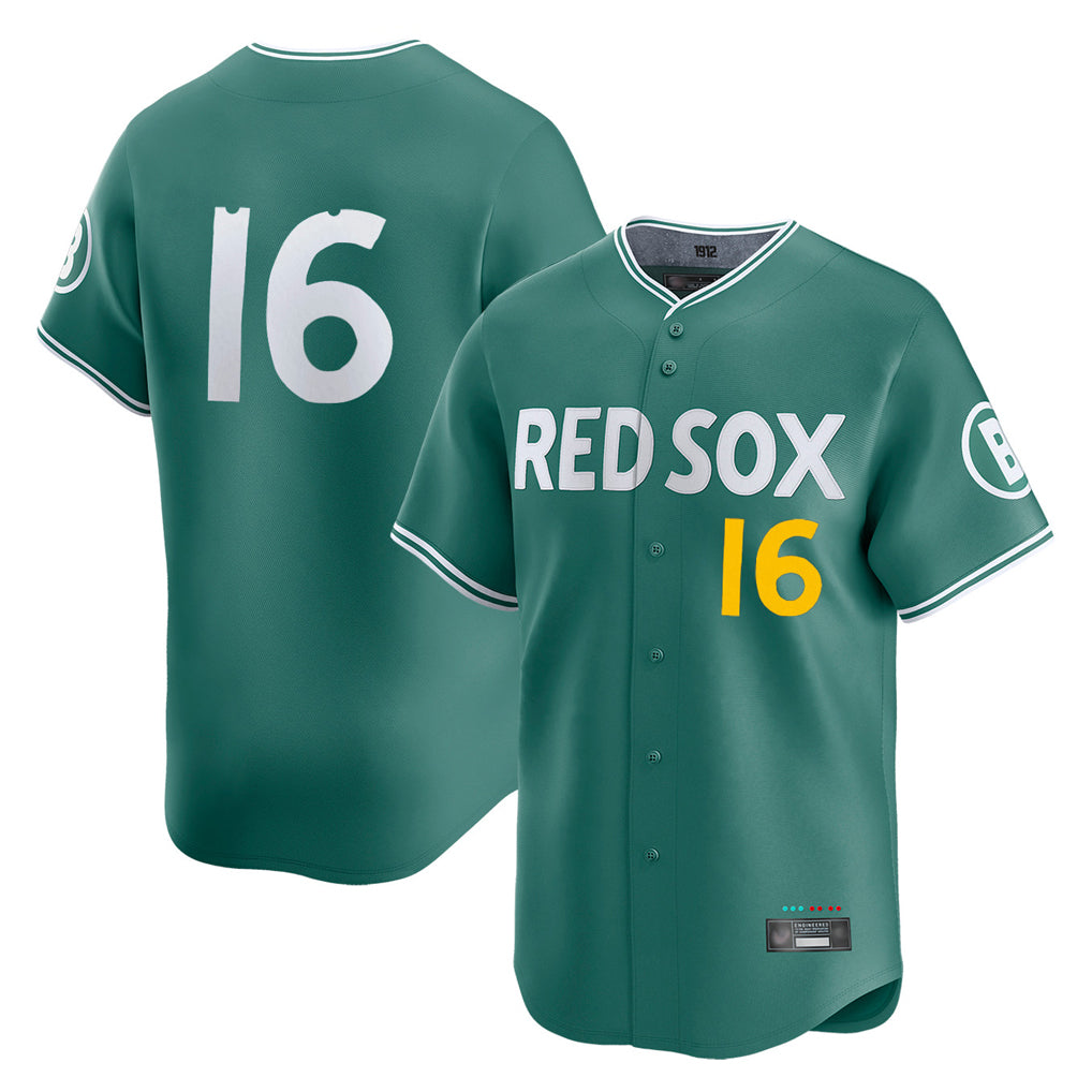 Johmsee B.Red Sox #16 Jarren Duran Player Green City Connect Limited Home Game Stitched Jersey