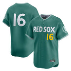Johmsee B.Red Sox #16 Jarren Duran Player Green City Connect Limited Home Game Stitched Jersey