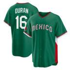 Johmsee B.Red Sox #16 Jarren Duran Player Green Mexico 2026 World Classic Home Game Stitched Jerseys