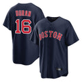 Johmsee B.Red Sox #16 Jarren Duran Player Navy Home Game Stitched Jersey