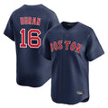Johmsee B.Red Sox #16 Jarren Duran Player Navy Limited Home Game Stitched Jersey