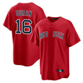 Johmsee B.Red Sox #16 Jarren Duran Player Red Home Game Stitched Jersey
