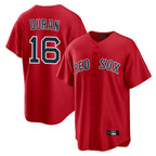 Johmsee B.Red Sox #16 Jarren Duran Player Red Home Game Stitched Jersey