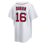 Johmsee B.Red Sox #16 Jarren Duran Player White Home Game Stitched Jerseys