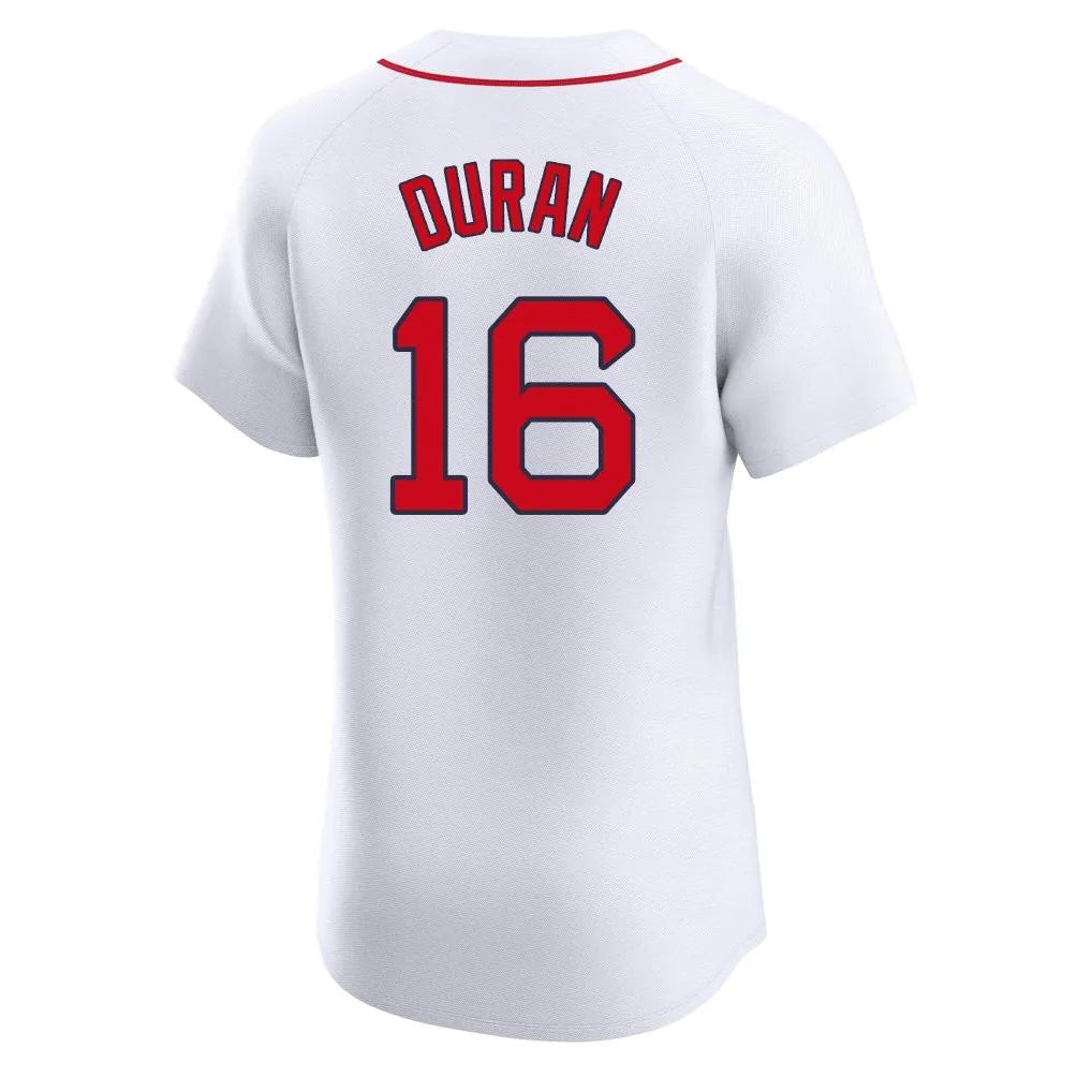 Johmsee B.Red Sox #16 Jarren Duran Player White Limited Elite Home Game Stitched Jerseys