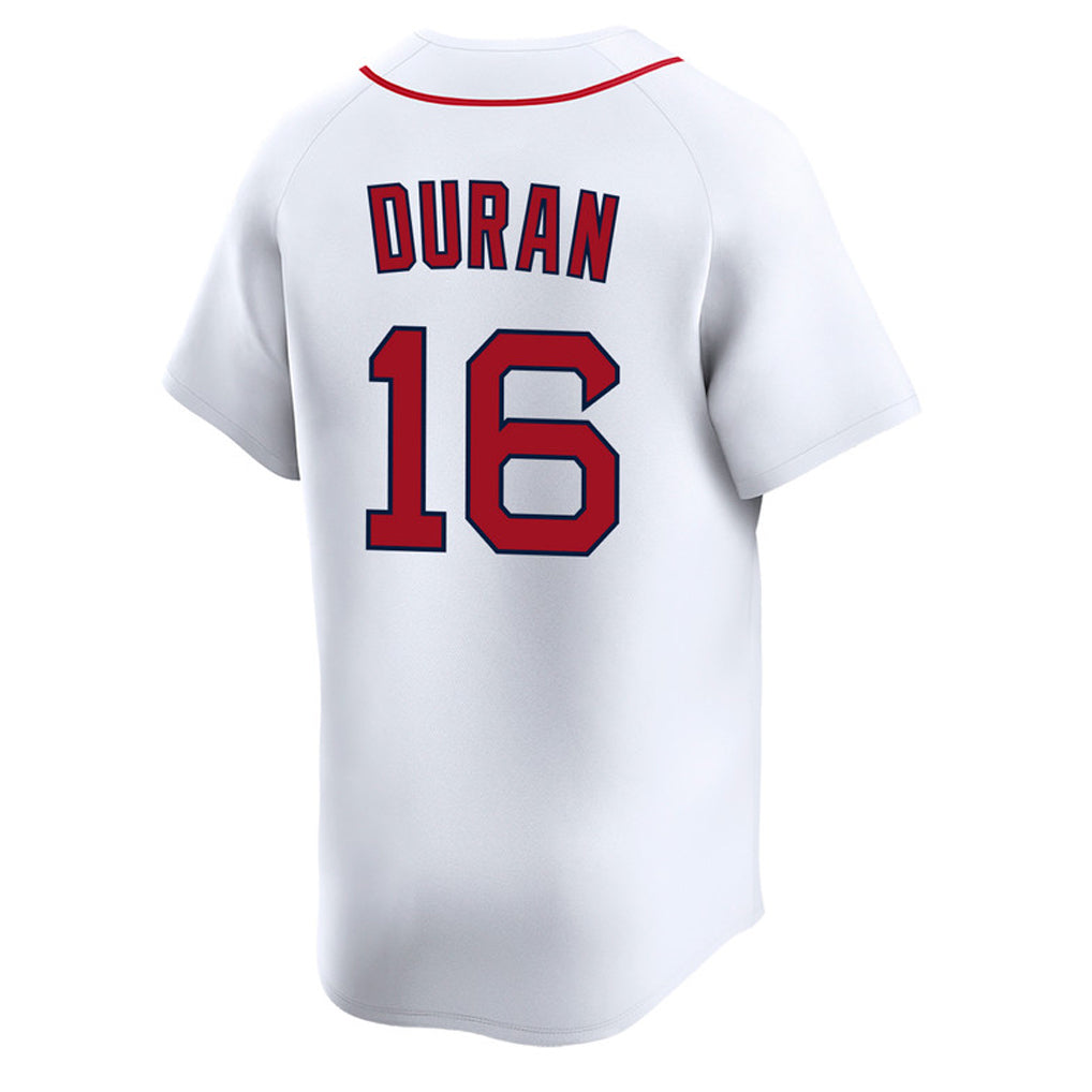 Johmsee B.Red Sox #16 Jarren Duran Player White Limited Home Game Stitched Jerseys