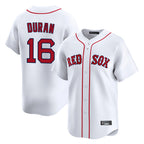 Johmsee B.Red Sox #16 Jarren Duran Player White Limited Home Game Stitched Jersey