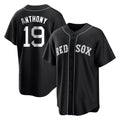 Johmsee B.Red Sox #19 Roman Anthony Player Black Home Game Stitched Jerseys