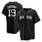 Johmsee B.Red Sox #19 Roman Anthony Player Black Home Game Stitched Jerseys