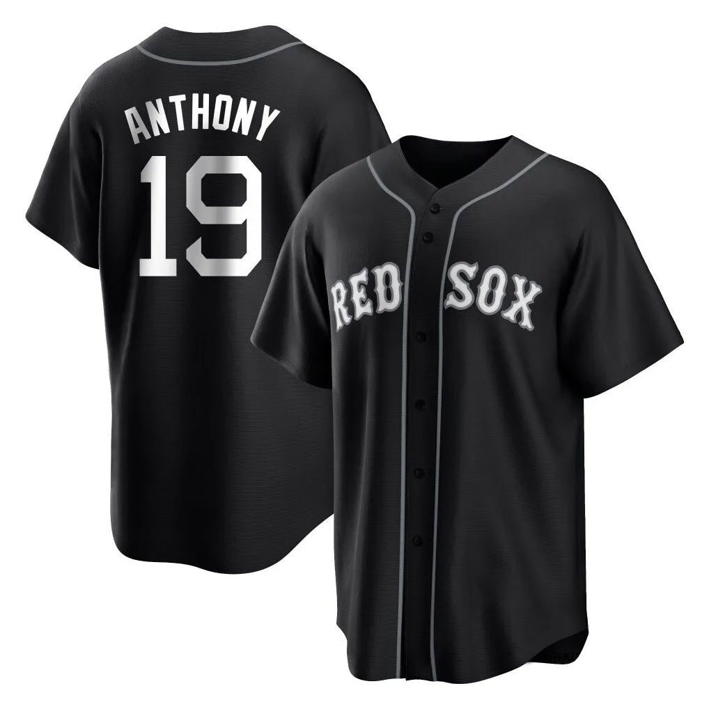 Johmsee B.Red Sox #19 Roman Anthony Player Black Home Game Stitched Jerseys