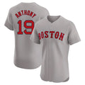 Johmsee B.Red Sox #19 Roman Anthony Player Gray Road Limited Elite Home Game Stitched Jerseys