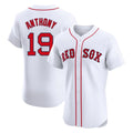 Johmsee B.Red Sox #19 Roman Anthony Player White Limited Elite Home Game Stitched Jerseys