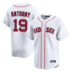 Johmsee B.Red Sox #19 Roman Anthony Player White Limited Home Game Stitched Jerseys