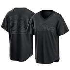 Johmsee B.Red Sox #22 Garrett Whitlock Player Black T-shirt Home Game Stitched Jerseys