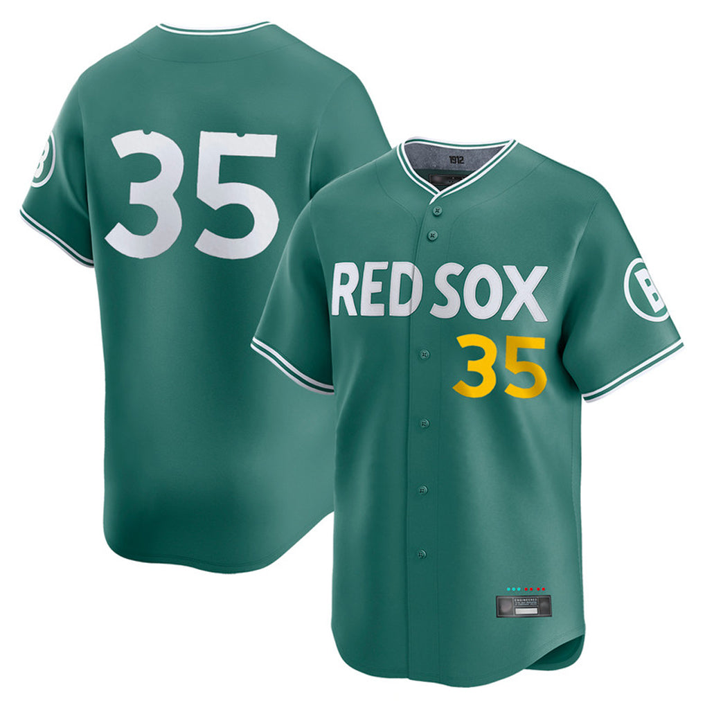 Johmsee B.Red Sox #35 Garrett Crochet Player Green City Connect Limited Home Game Stitched Jerseys