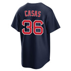 Johmsee B.Red Sox #36 Triston Casas Player Navy Home Game Stitched Jerseys