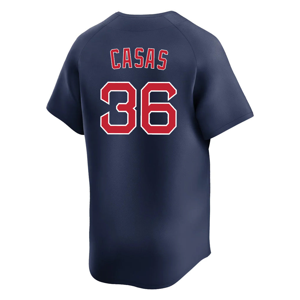 Johmsee B.Red Sox #36 Triston Casas Player Navy Limited Home Game Stitched Jerseys