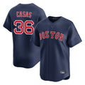 Johmsee B.Red Sox #36 Triston Casas Player Navy Limited Home Game Stitched Jersey