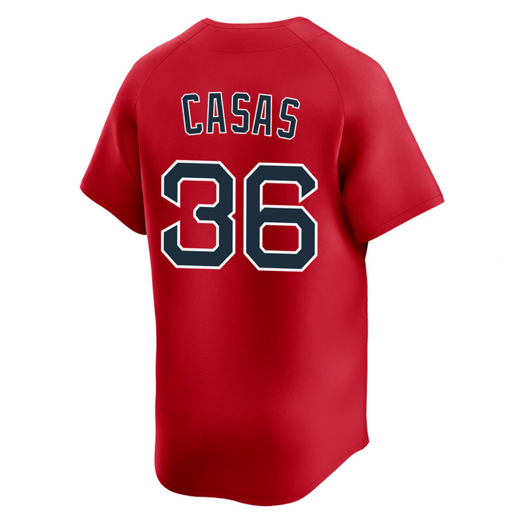 Johmsee B.Red Sox #36 Triston Casas Player Red Limited Home Game Stitched Jerseys