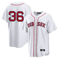 Johmsee B.Red Sox #36 Triston Casas Player White Home Game Stitched Jersey