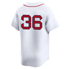 Johmsee B.Red Sox #36 Triston Casas Player White Limited Home Game Stitched Jerseys