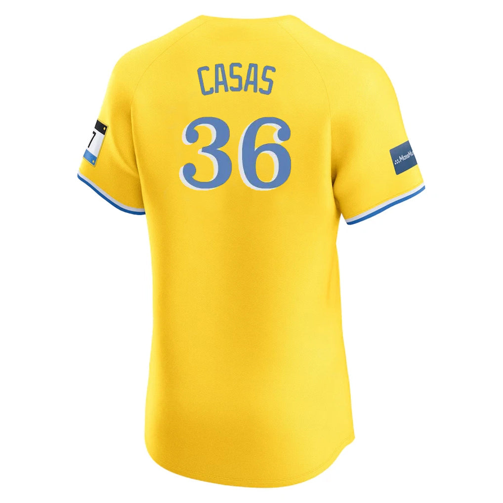 Johmsee B.Red Sox #36 Triston Casas Player Yellow Limited Elite Home Game Stitched Jerseys