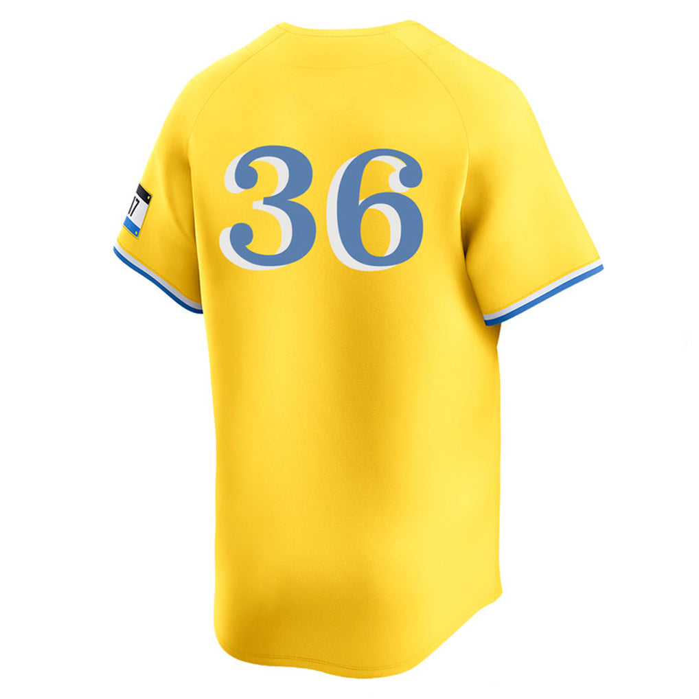 Johmsee B.Red Sox #36 Triston Casas Player Yellow Limited Home Game Stitched Jerseys