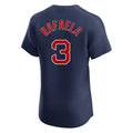 Johmsee B.Red Sox #3 Ceddanne Rafaela Player Navy Limited Elite Home Game Stitched Jerseys