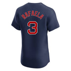 Johmsee B.Red Sox #3 Ceddanne Rafaela Player Navy Limited Elite Home Game Stitched Jerseys