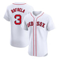 Johmsee B.Red Sox #3 Ceddanne Rafaela Player White Limited Elite Home Game Stitched Jersey