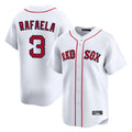 Johmsee B.Red Sox #3 Ceddanne Rafaela Player White Limited Home Game Stitched Jersey