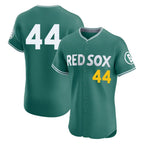 Johmsee B.Red Sox #44 Aroldis Chapman Player Green City Connect Limited Elite Home Game Stitched Jerseys