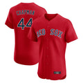 Johmsee B.Red Sox #44 Aroldis Chapman Player Red Limited Elite Home Game Stitched Jerseys