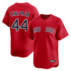 Johmsee B.Red Sox #44 Aroldis Chapman Player Red Limited Home Game Stitched Jerseys