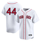 Johmsee B.Red Sox #44 Aroldis Chapman Player White Limited Home Game Stitched Jerseys