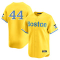 Johmsee B.Red Sox #44 Aroldis Chapman Player Yellow Limited Home Game Stitched Jerseys