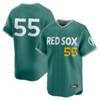Johmsee B.Red Sox #55 Ranger Su¨¢rez Player Green City Connect Limited Home Game Stitched Jerseys