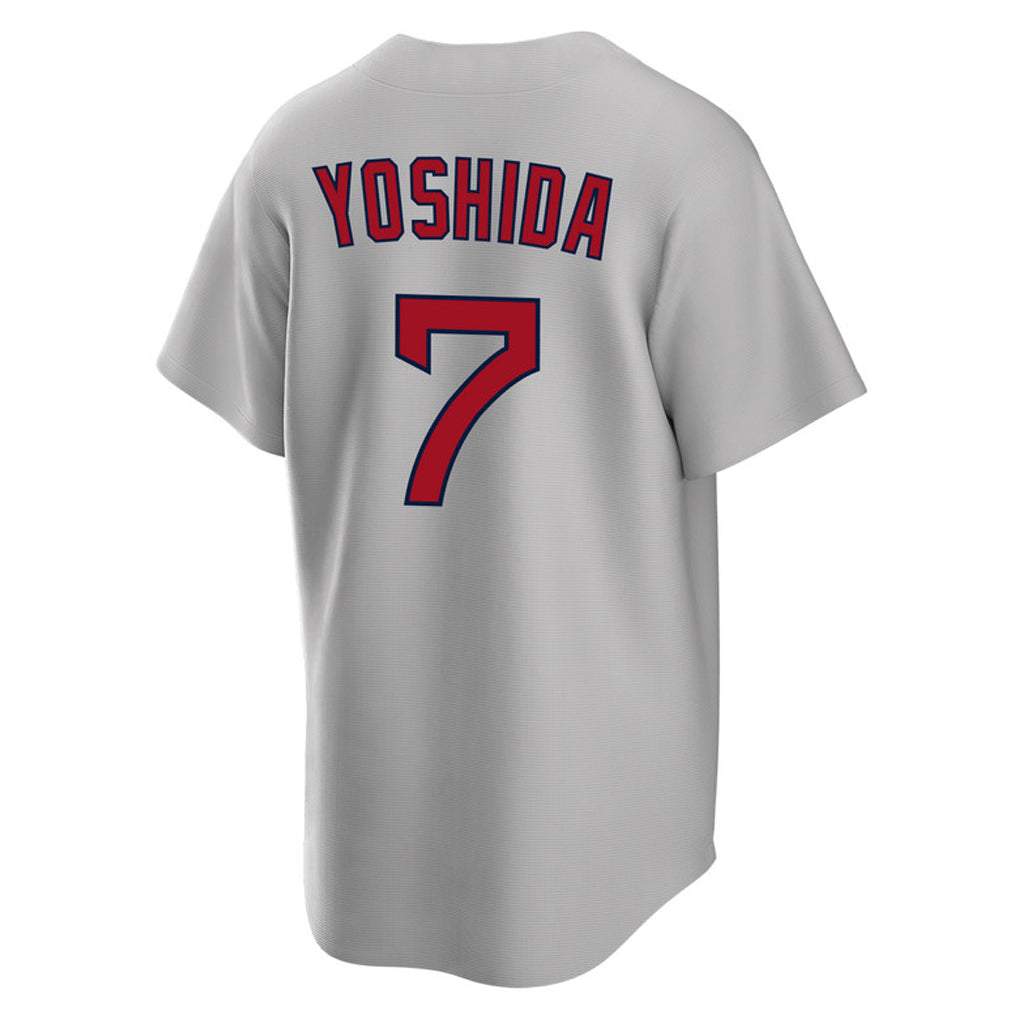 Johmsee B.Red Sox #7 Masataka Yoshida Player Gray Road Home Game Stitched Jerseys