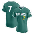 Johmsee B.Red Sox #7 Masataka Yoshida Player Green City Connect Limited Elite Home Game Stitched Jersey