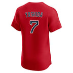 Johmsee B.Red Sox #7 Masataka Yoshida Player Red Limited Elite Home Game Stitched Jerseys