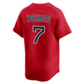 Johmsee B.Red Sox #7 Masataka Yoshida Player Red Limited Home Game Stitched Jerseys