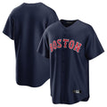 Johmsee B.Red Sox Blank Player Navy Home Game Stitched Jerseys
