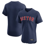 Johmsee B.Red Sox Blank Player Navy Limited Elite Home Game Stitched Jerseys