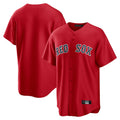 Johmsee B.Red Sox Blank Player Red Home Game Stitched Jerseys
