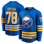 Johmsee B.Sabres #78 Jacob Bryson Royal Home Breakaway Player Stitched Jerseys