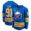 Johmsee B.Sabres #91 Josh Doan Royal Home Premier Breakaway Player Stitched Jerseys