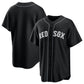Boston Red Sox Blank Black Lights Out Limited Stitched Baseball Jersey