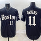 Boston Red Sox #11 Rafael Devers Black Gothic Vapor Limited Stitched Baseball Jersey