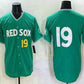 Boston Red Sox #19 Roman Anthony Green 2025 City Connect Limited Stitched Baseball Jersey