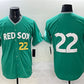 Boston Red Sox #22 Garrett Whitlock Green 2025 City Connect Limited Stitched Baseball Jersey
